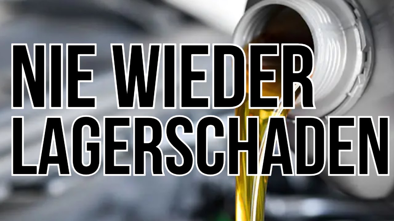 Nie wieder Lagerschaden - Unglaubliches Mittel