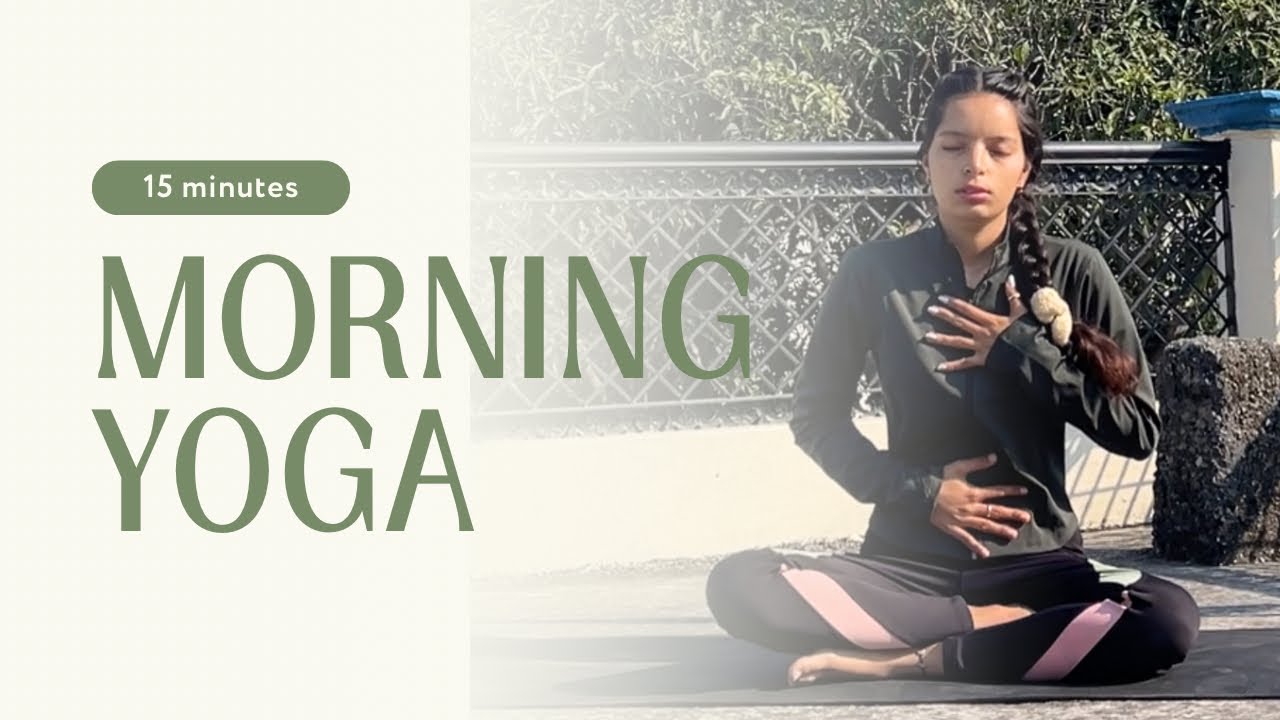 15 Min Morning Yoga LIVE | Fresh Energy & Calm Mind 😊 Blissfulyoga🧘🏻 is live!