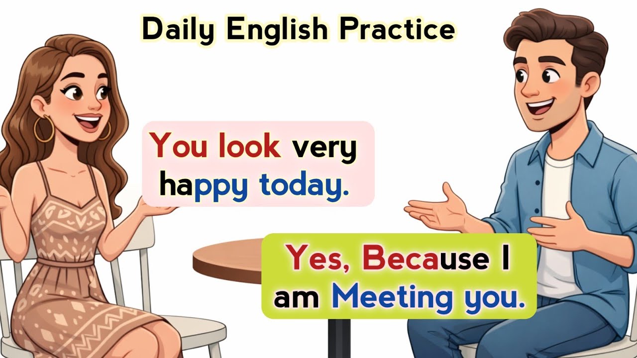 Daily English Conversations |English Speaking Practice for Beginners | Daily English Practice 