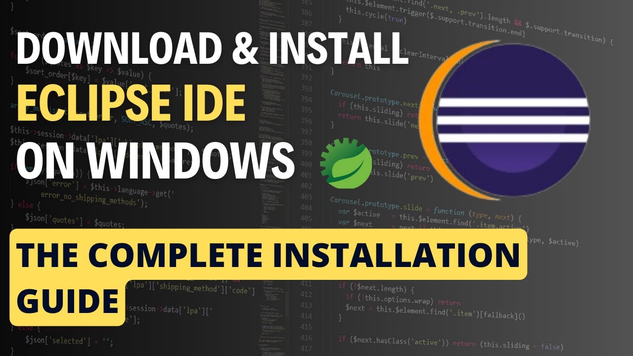 How to Download & Install Eclipse IDE on Windows | Install STS in Eclipse IDE |The Complete Guide