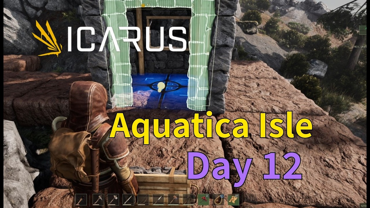 I Built a Base on an Alien World in ICARUS, Aquatica Isle Day 12
