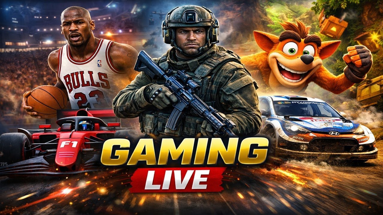 Gaming LIVE #2 🎮 BF6 • F1 • WRC • 2K26 • Crash • FM25🔥🎆❄️✨ BALKAN