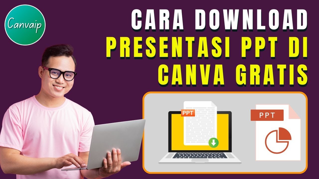 cara download presentasi ppt di canva gratis