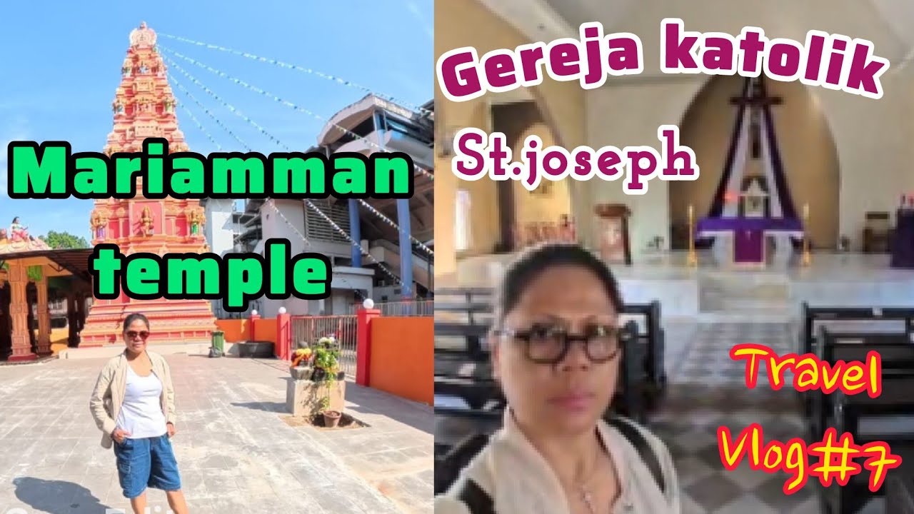 NAKITA KO ITONG TEMPLE HABANG HINAHANAP KO YONG LRT...#DIYSOLOTRAVELMALAYSIA2025 