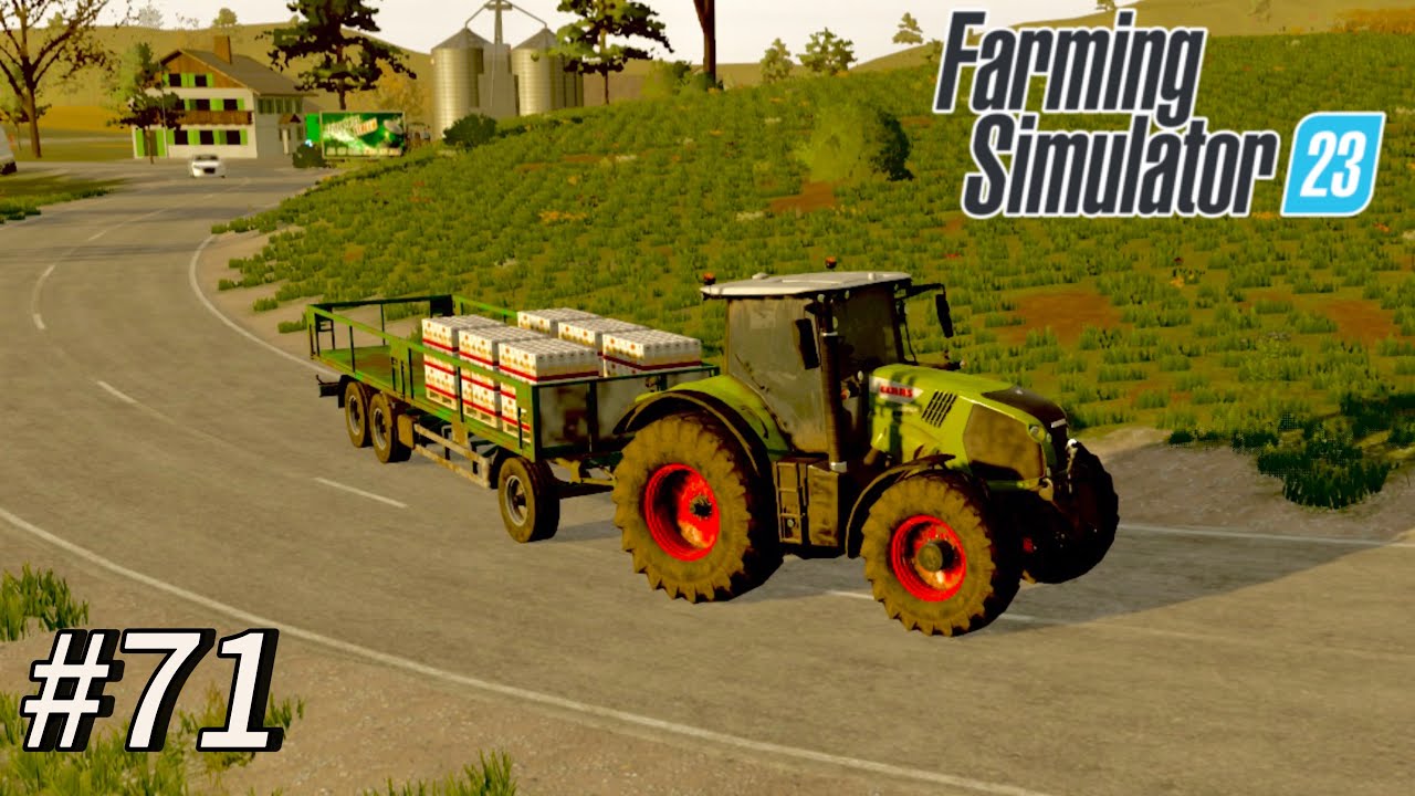 Selling oats flour | Farming Simulator 23 | Neubrunn Map 🗺️ | Ep 71 #farmingsimulator23 