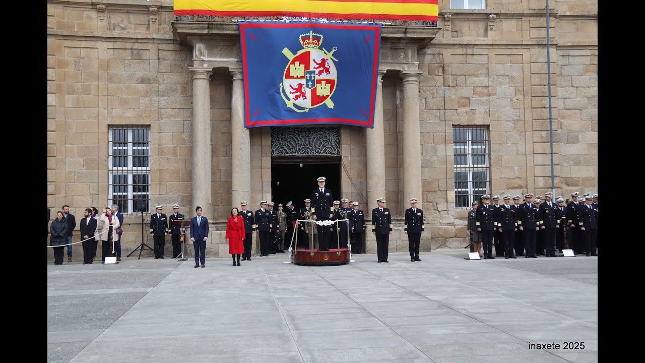Visita de Felipe VI al Arsenal de Ferrol y Navantia, febrero 2025