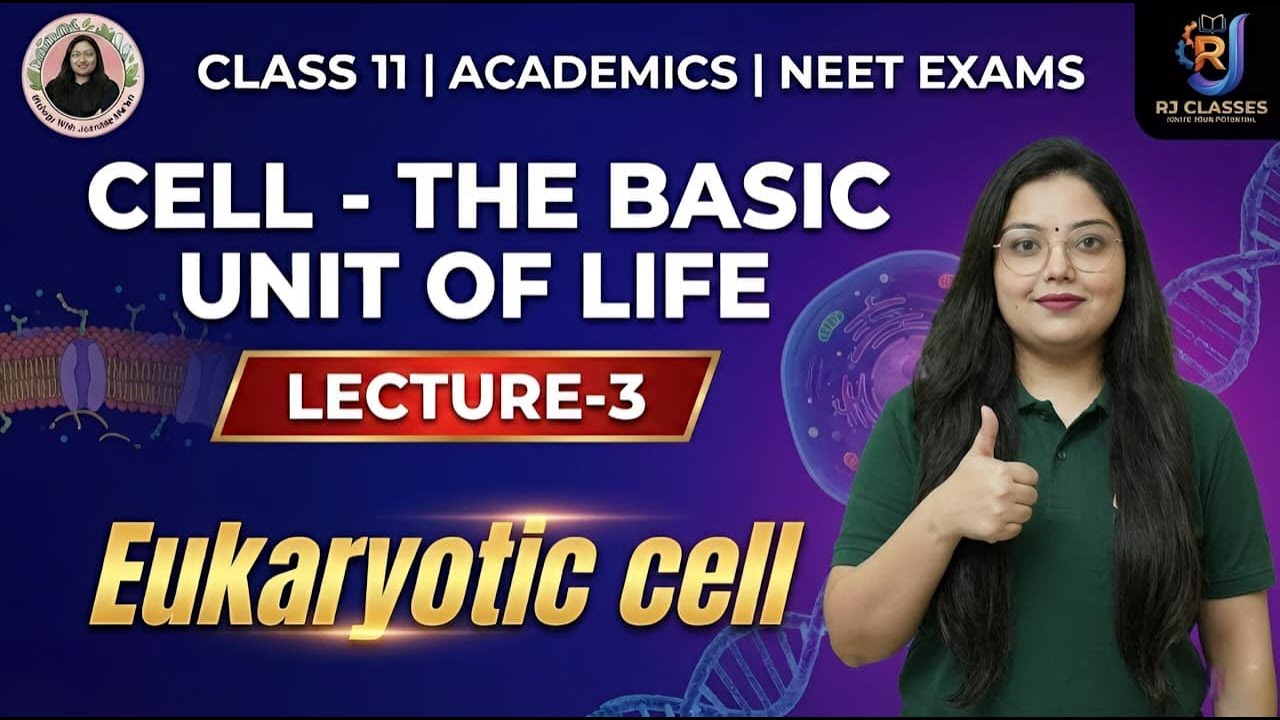 Lecture-3 Cell The basic Unit of life i.e Eukaryotic Cell