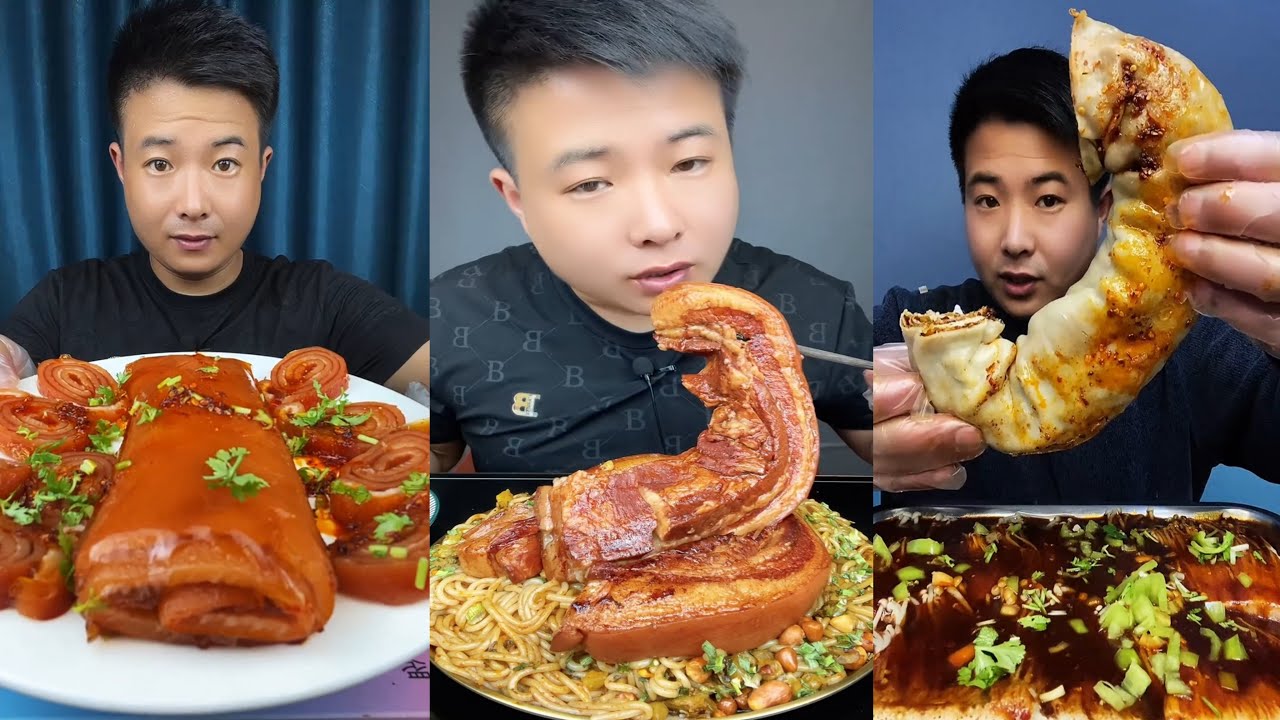 【ASMR】【MUKBANG】東坡肉 GIANT PORK BELLY | EATING SHOW | CHINESE MUKBANG | 食べ | 吃播 LOVE ASMR •JENNIE #295