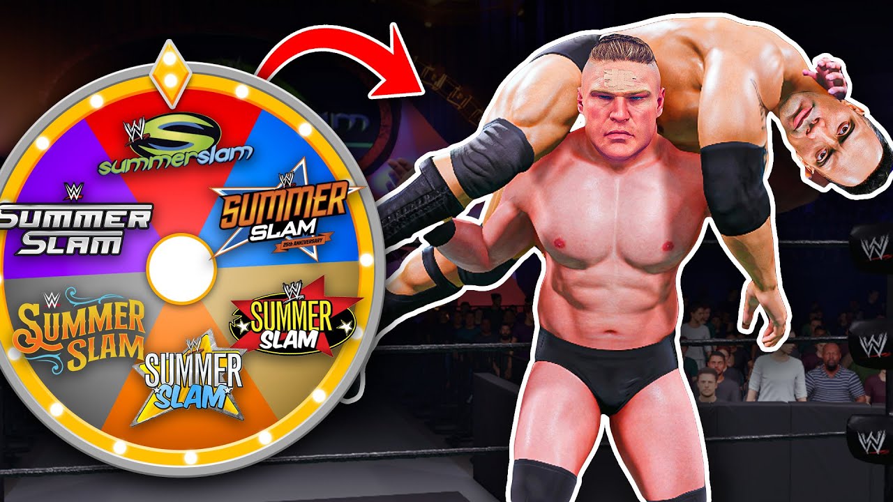 Spin The Wheel = Play The SummerSlam Main Event!