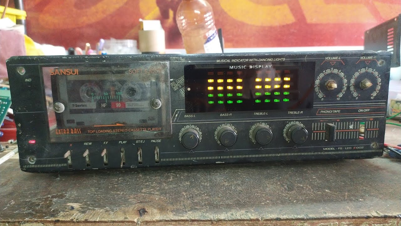 HOW TO FIX 40LED VU METER AT OLD TYPE MECHANISM CABINET / KMS AUDIO BOARDS / 9788004967