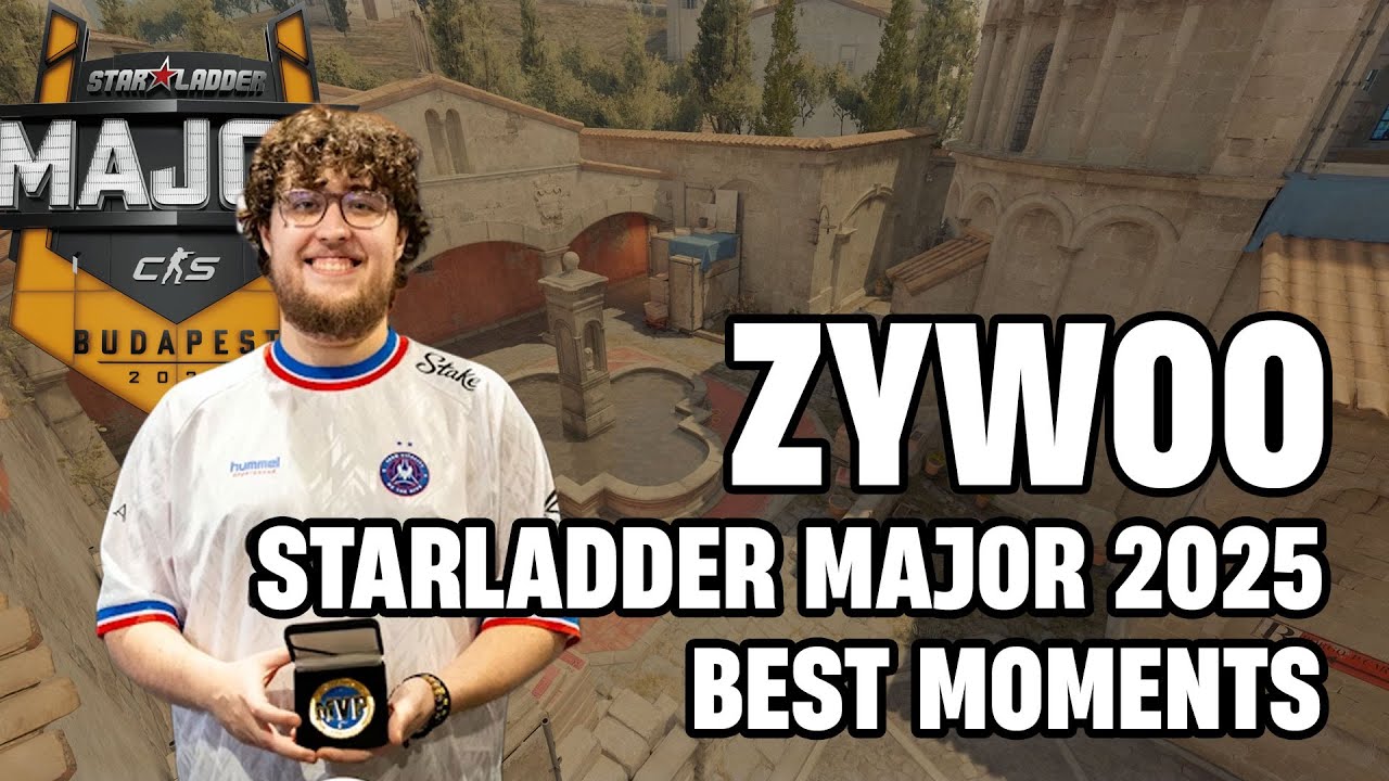 🔥 ZywOo MVP Highlights &ndash; StarLadder Budapest Major 2025 | Best Plays (CS2)