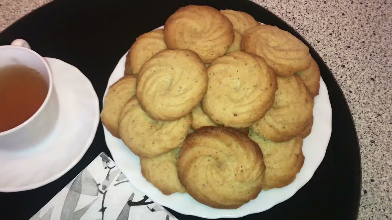 Tasty vanilla cookies 🍪 کلچه وانیل خیلی خوشمزه
