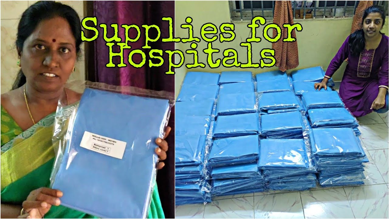 Disposable bedsheet and pillow cover | Supplies for Hospitals | Mullai Non Woven