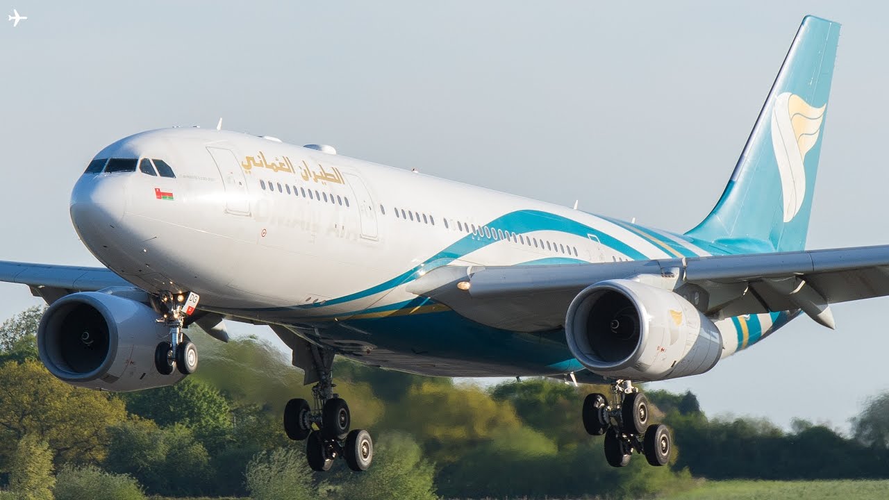 Planespotting at Manchester Airport- Up- Close Evening Arrivals Runway 05R