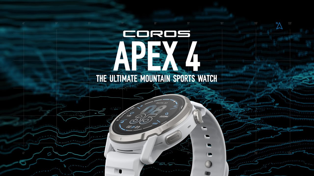 Zupełnie nowy COROS APEX 4 &ndash; najlepszy zegarek do sport&oacute;w g&oacute;rskich