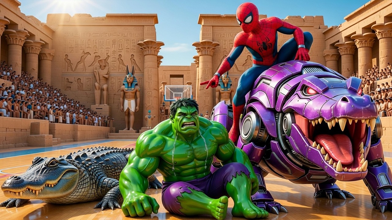 🐊🕷️ SPIDERMAN Wins The Magic CROCODILES Championship Racing  – Epic Racing Challenge