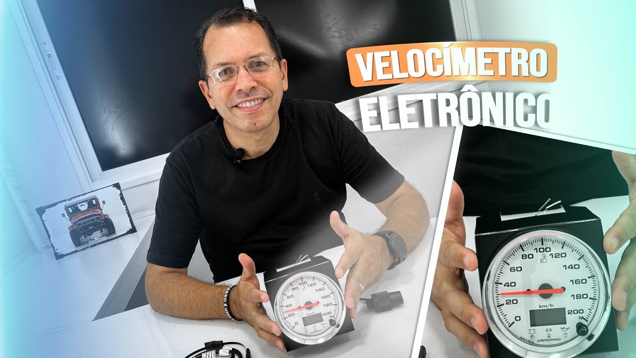 VELOCÍMETRO ELETRÔNICO - CRONOMETER INSTRUMENTOS