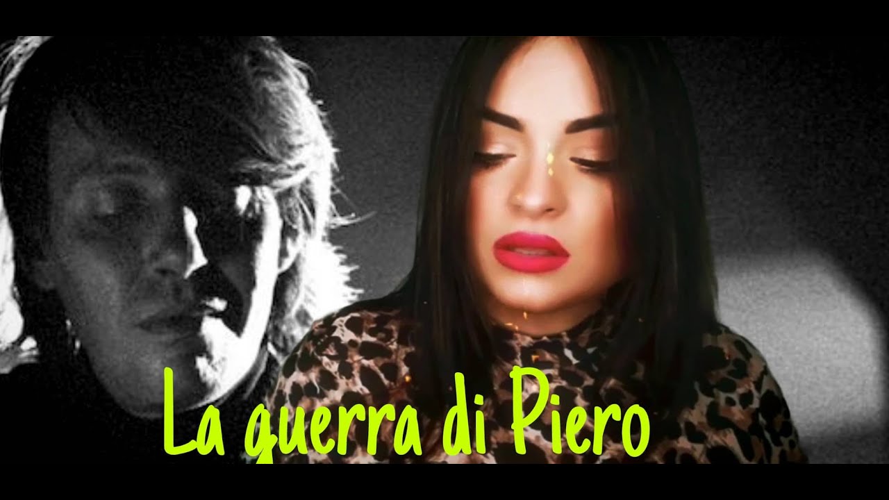 La guerra di Piero _ Fabrizio De André - cover donna Nicoletta Scarpinella