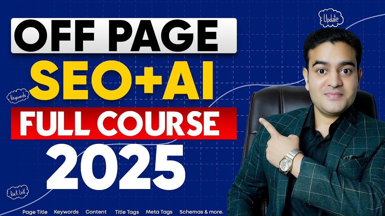 OFF Page SEO Full Course With AI In Hindi | SEO Latest Course 2025 by Marketing Fundas | #seo2025