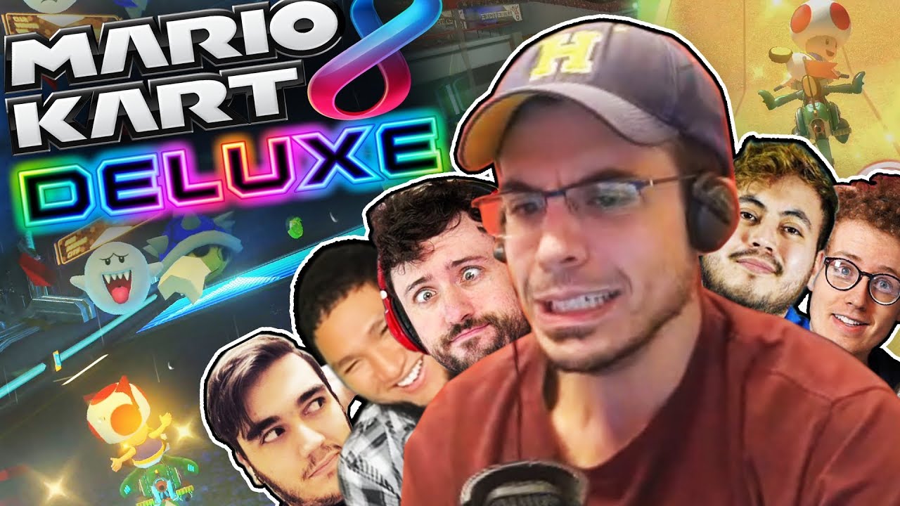FAKE HIGH STAKES MARIO KART! (MARIO KART w/ Chilled & Friends)