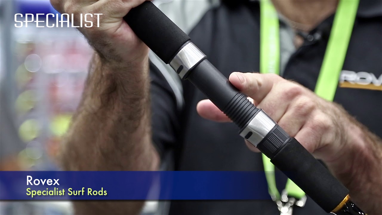 Specialist Graphite Surf Rods by Rovex - AFTA 2019