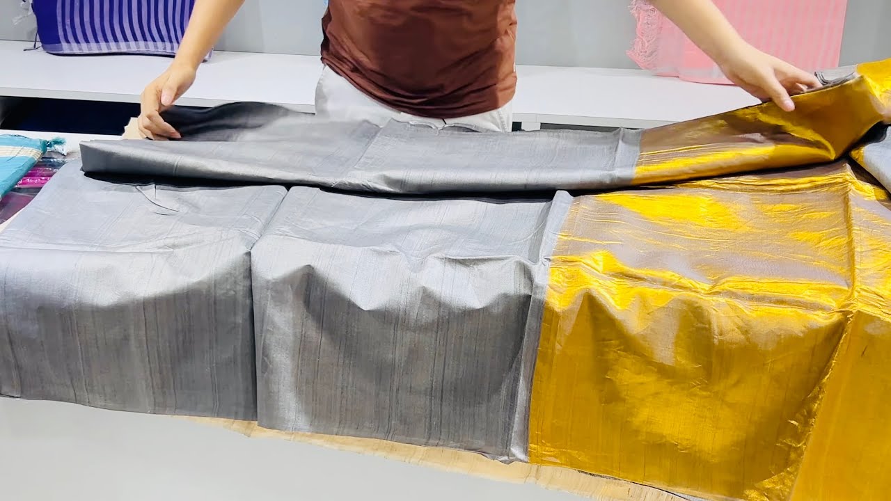 Latest Famous & Trending Bhagalpuri Desi Tussar Silk Saree Price||Mohey Desi latest Saree Design