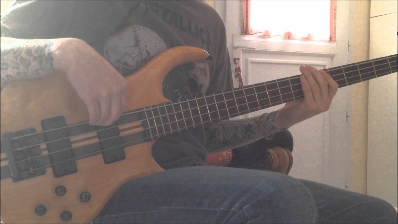 Metallica - Sad but true bass cover