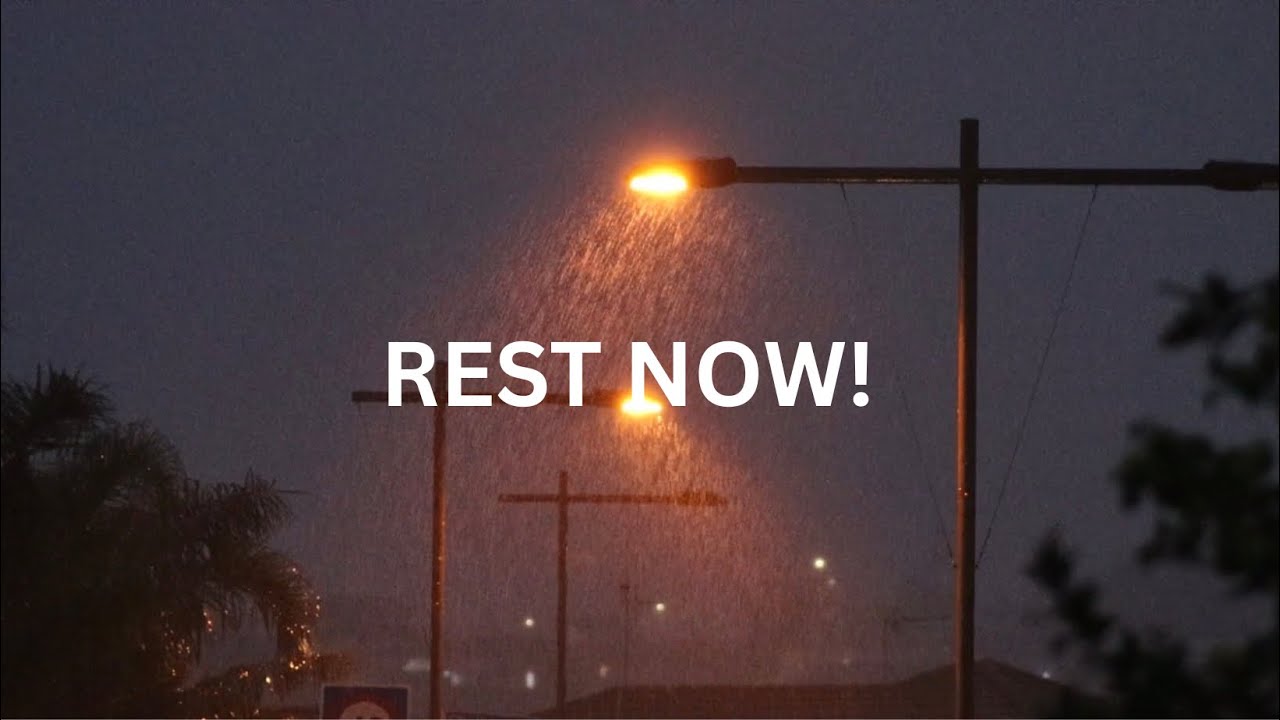 🌧️ Relax & Unwind | Gentle Rain with Soft Music for Calm Evenings