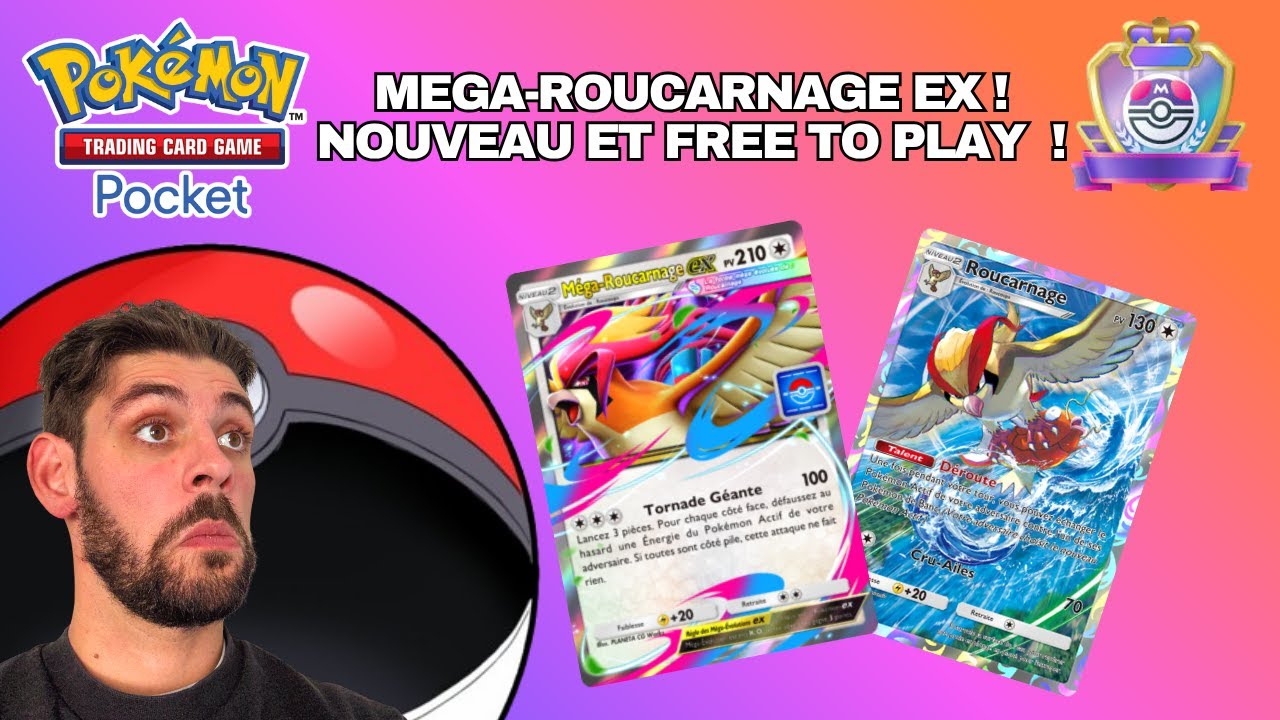 NOUVEAU ! Free to Play MEGA-ROUCARNAGE EX ! TOP ou FLOP ? Pokémon TCG Pocket