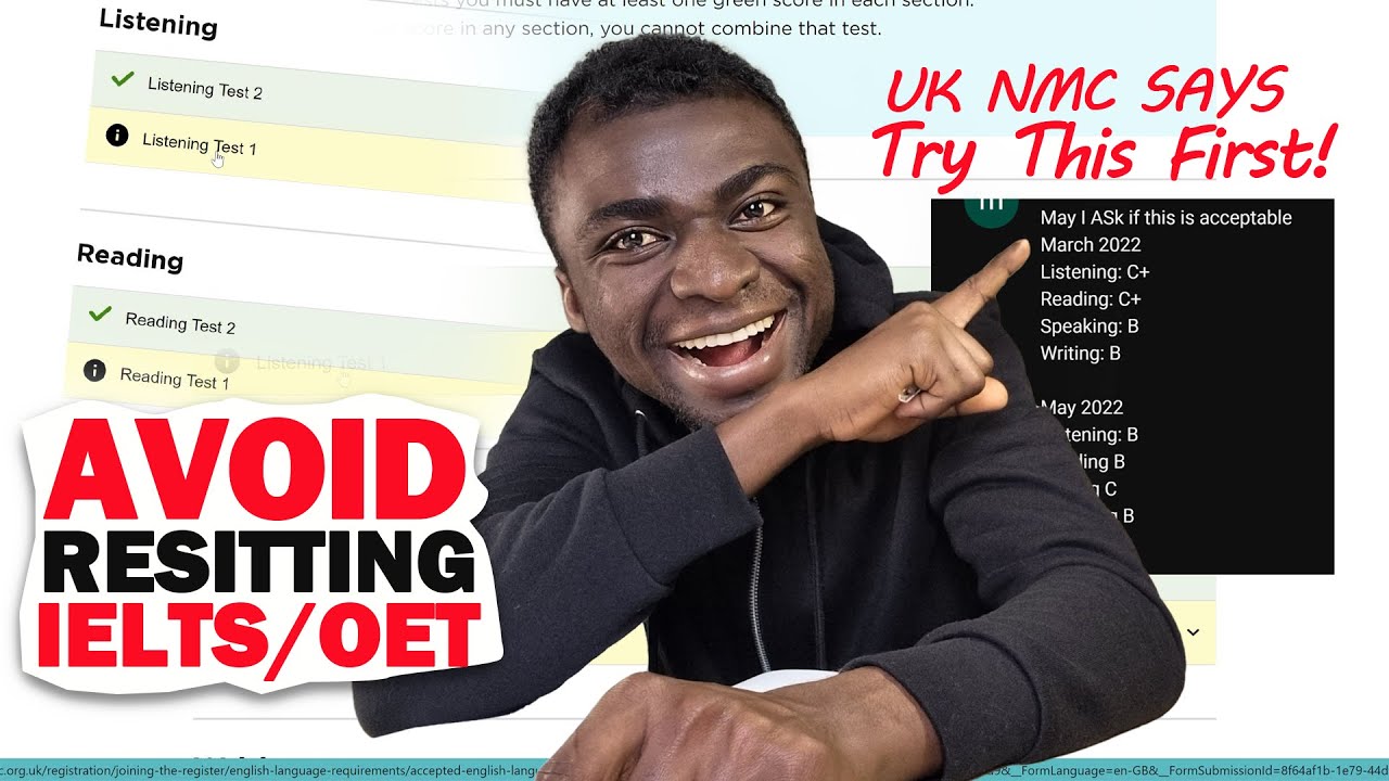 UK NMC's New System For IELTS & OET