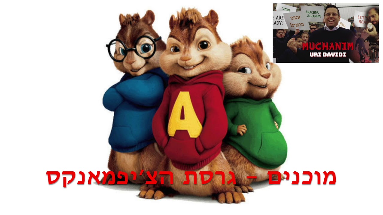 URI DAVIDI - Muchanim Chipmunks Version | אורי דוידי - מוכנים גרסת הצ׳יפמאנקס
