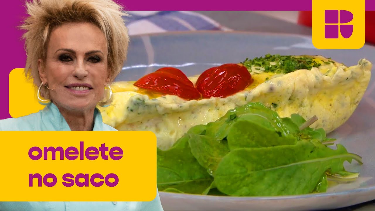 Omelete no saco prática e rápida! 🥚 | Ana Maria Braga | Mais Você
