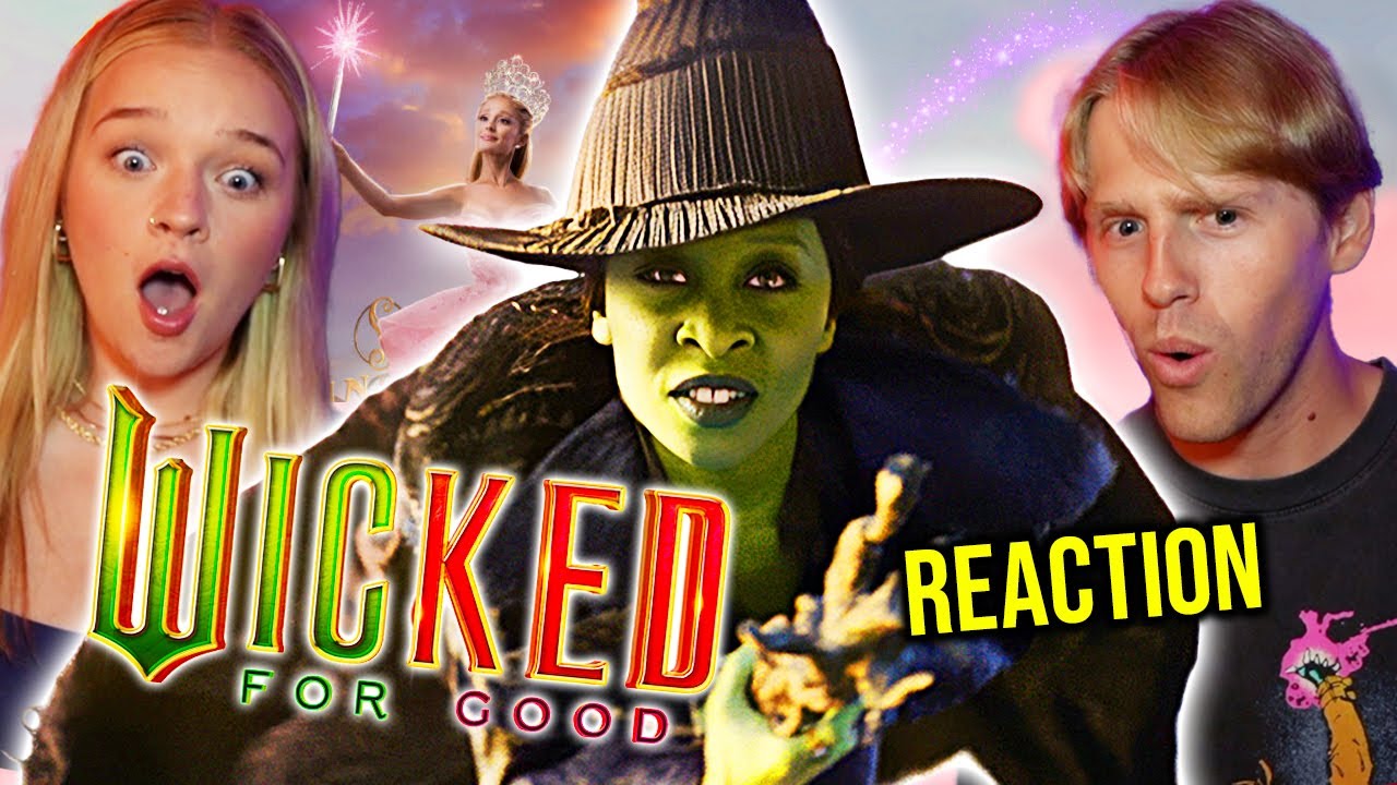 WICKED FOR GOOD - Official Trailer REACTION! Ariana Grande, Cynthia Erivo 2025