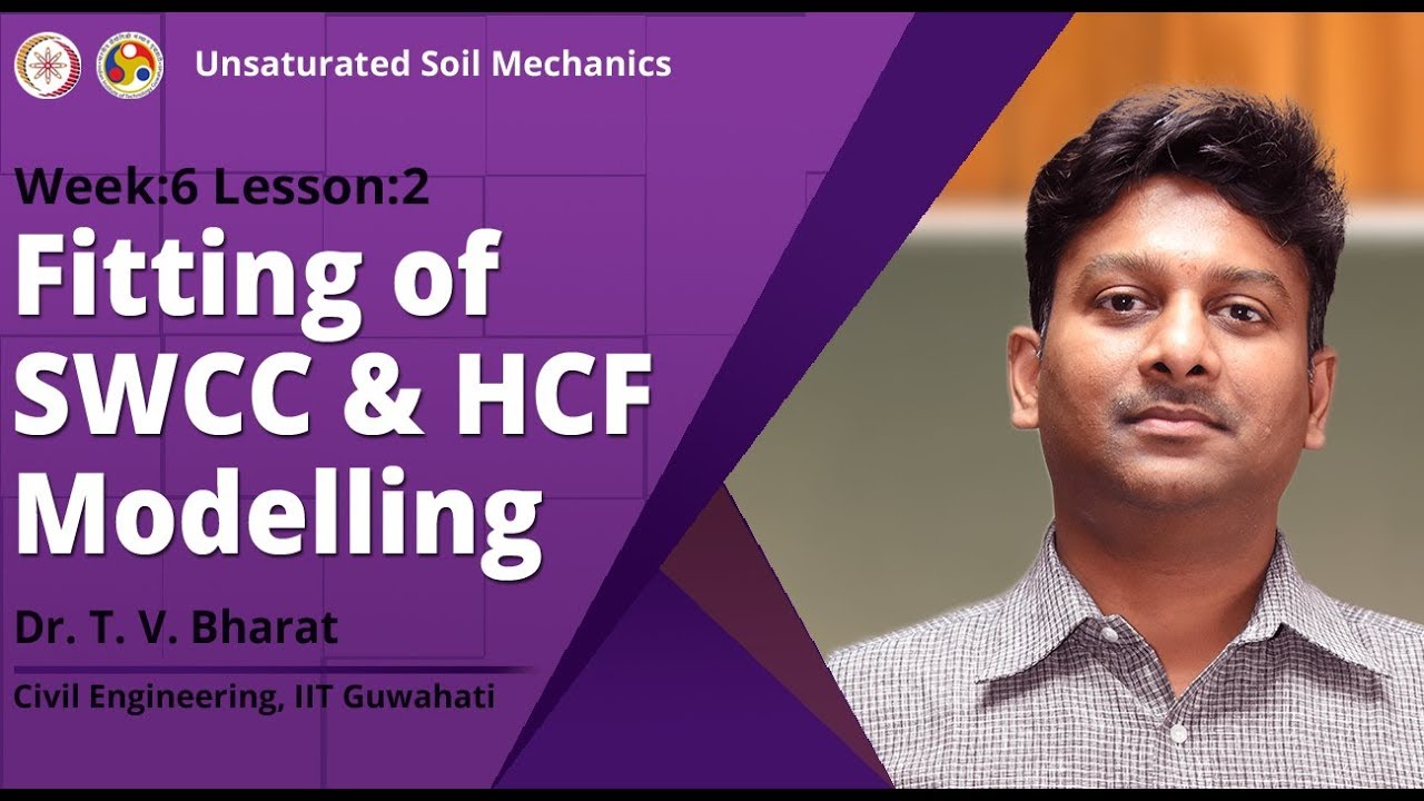 Lec 17: Fitting of SWCC & HCF modelling
