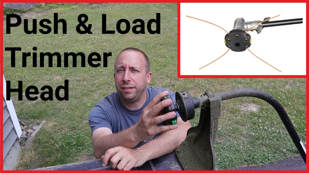 Shakespere Push and Load Trimmer Head Overview and Quick Demo