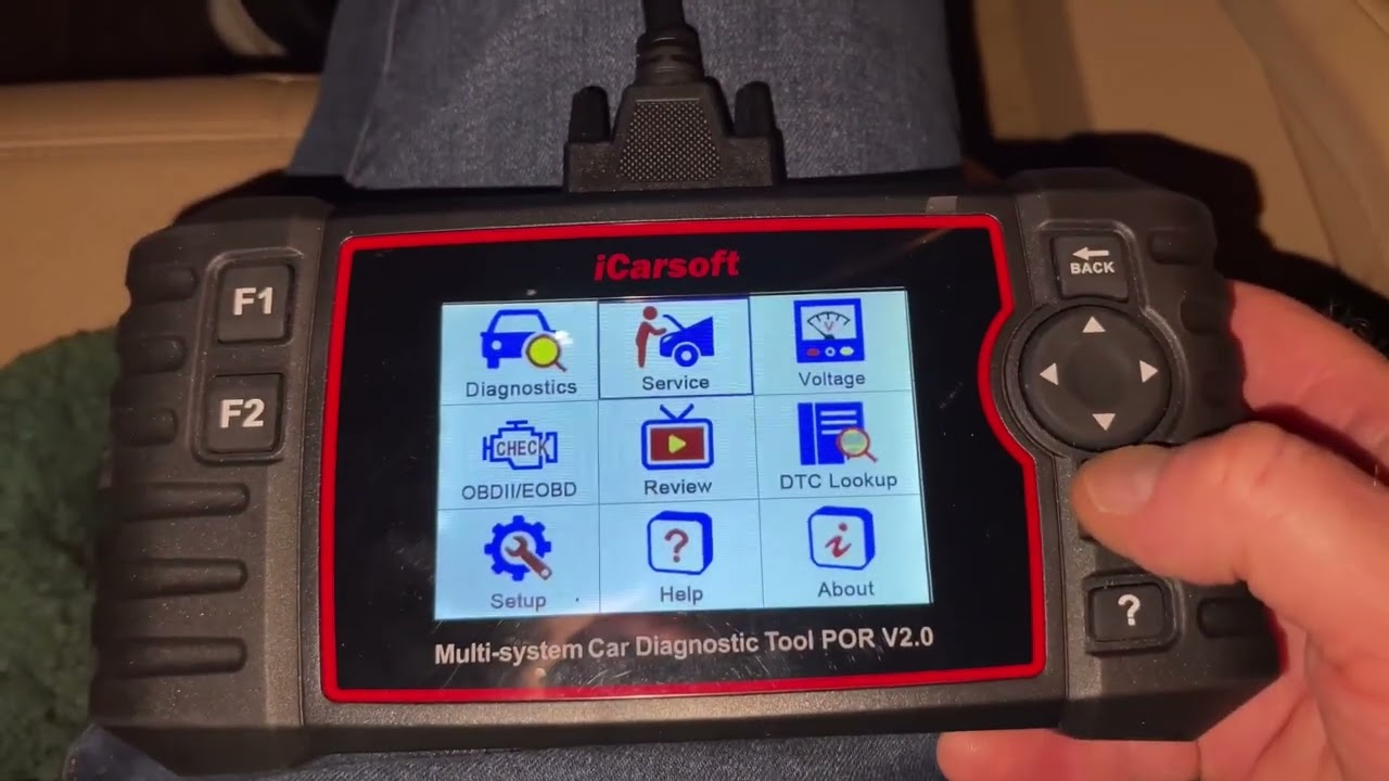 Reset Oil Interval - Using ICarsoft Diagnostic Tool