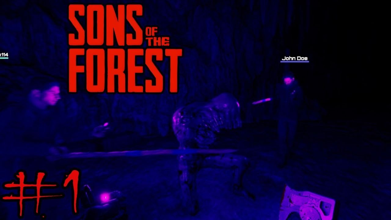 Я впервые играл в Sons of the Forest, и мне было очень страшно!!! (Часть 1)