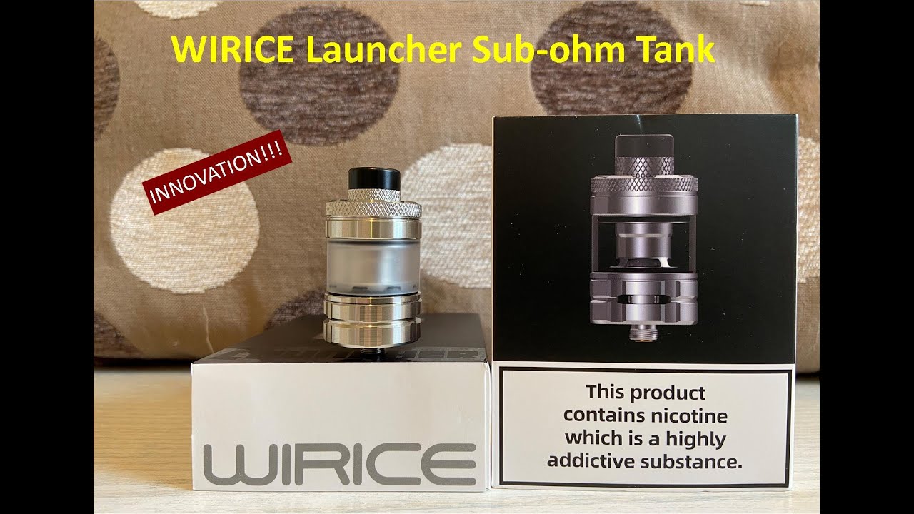 Wirice Launcher Sub Ohm Tank | Производитель Hellvape | Инновационный и ароматный.