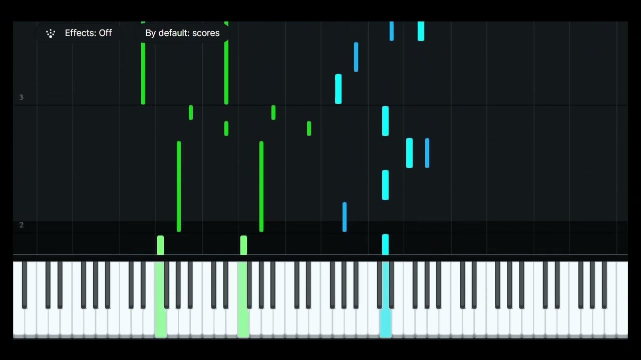 Isle Unto Thyself - Miracle Musical (Piano Tutorial)