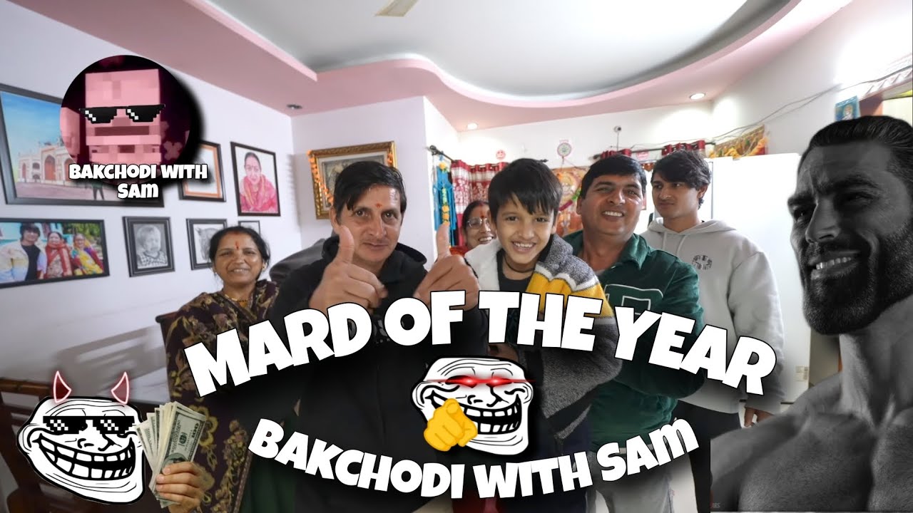 MARD OF THE YEAR 🗿 KUNALI JOSHI 🍷 AKELA MARD 💀 @Sourav Joshi Vlogs @Piyush Joshi Gaming