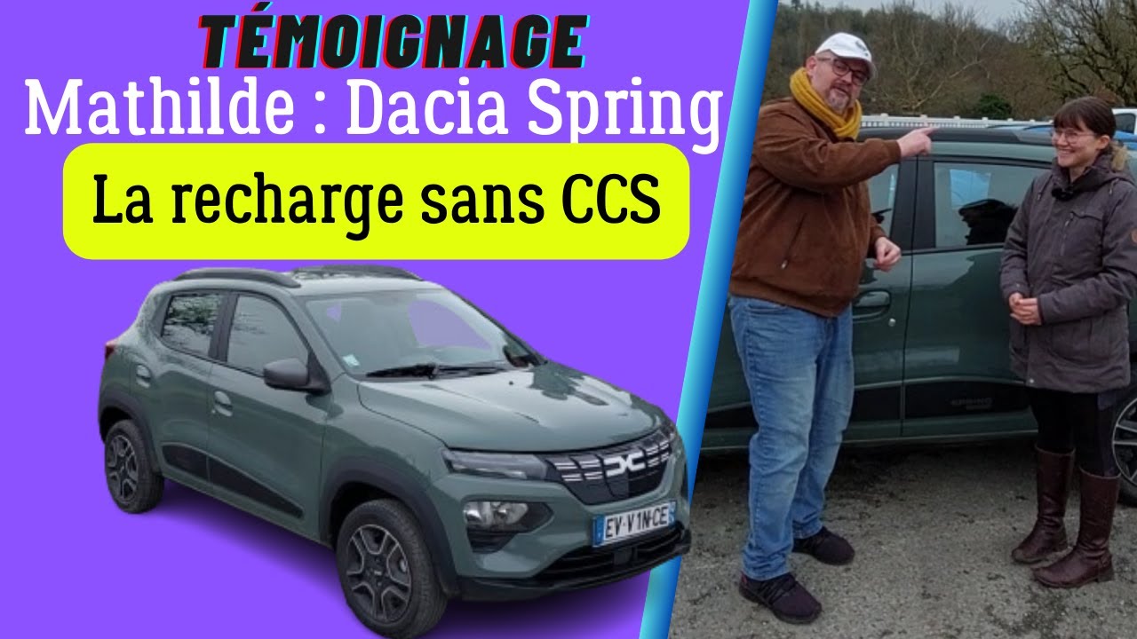 Elle a fait le choix de se passer du combo CCS sur son VE. Est-elle d&eacute;&ccedil;ue de son choix ?