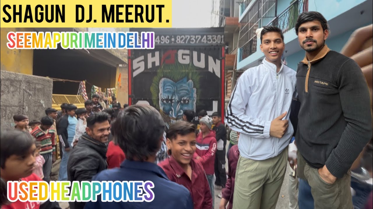 Shagun dj Meerut Seemapuri Dehli 22 January use headphone 😱😱❤️❤️#dj #viralvideo #djviral ￼￼