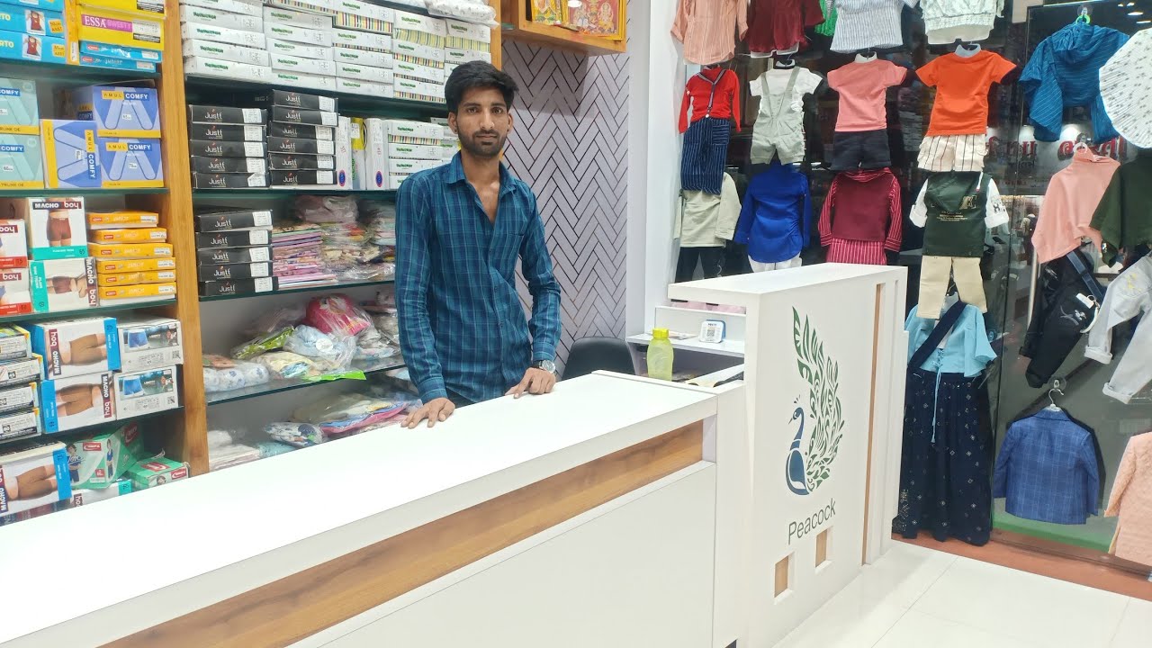 kids garments shop furniture work idea vapi gujrat
