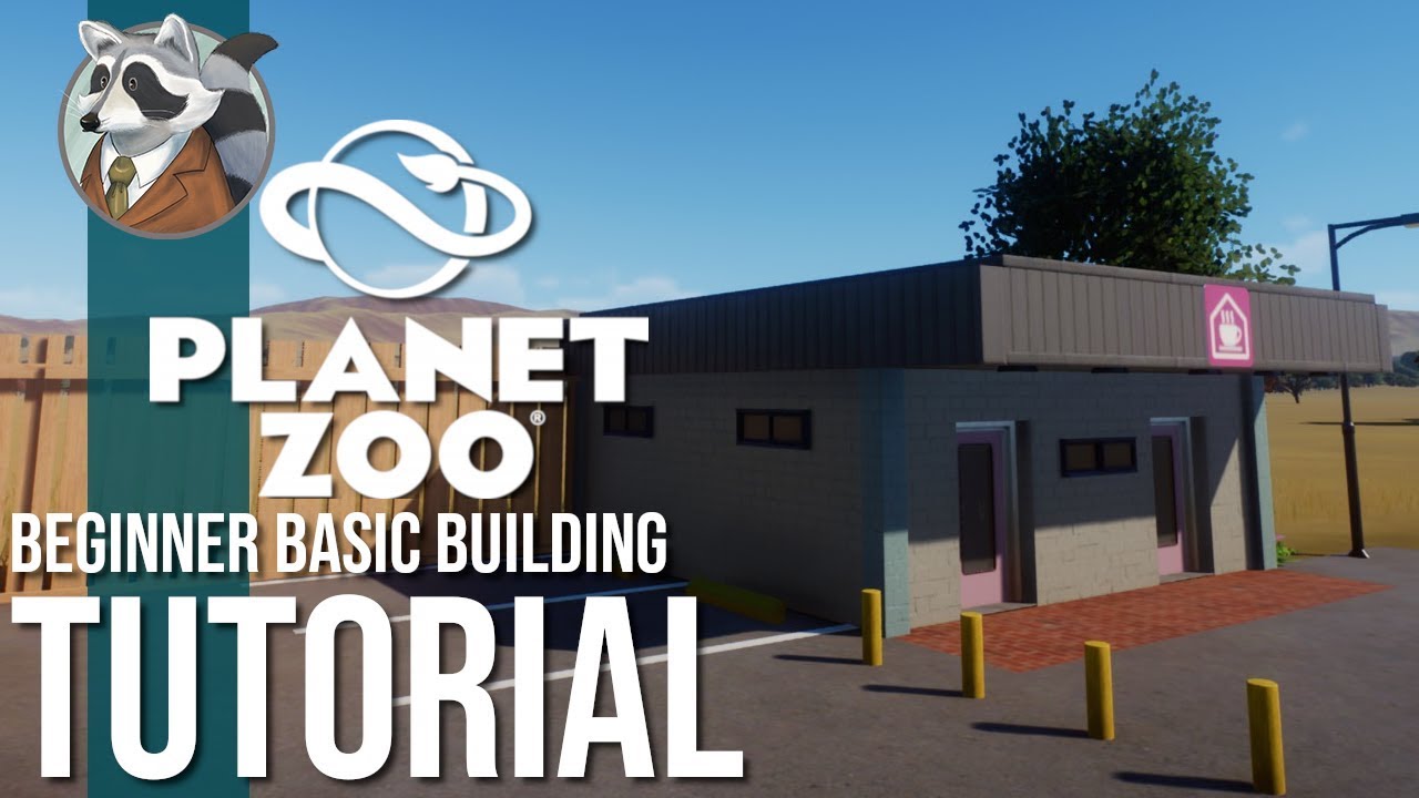 Basic Beginner Backstage Building | Tutorial | Planet Zoo Ep. 1