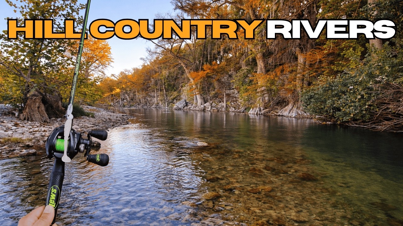 Fall Bass Fishing Texas Hill Country Rivers Hidden Gems