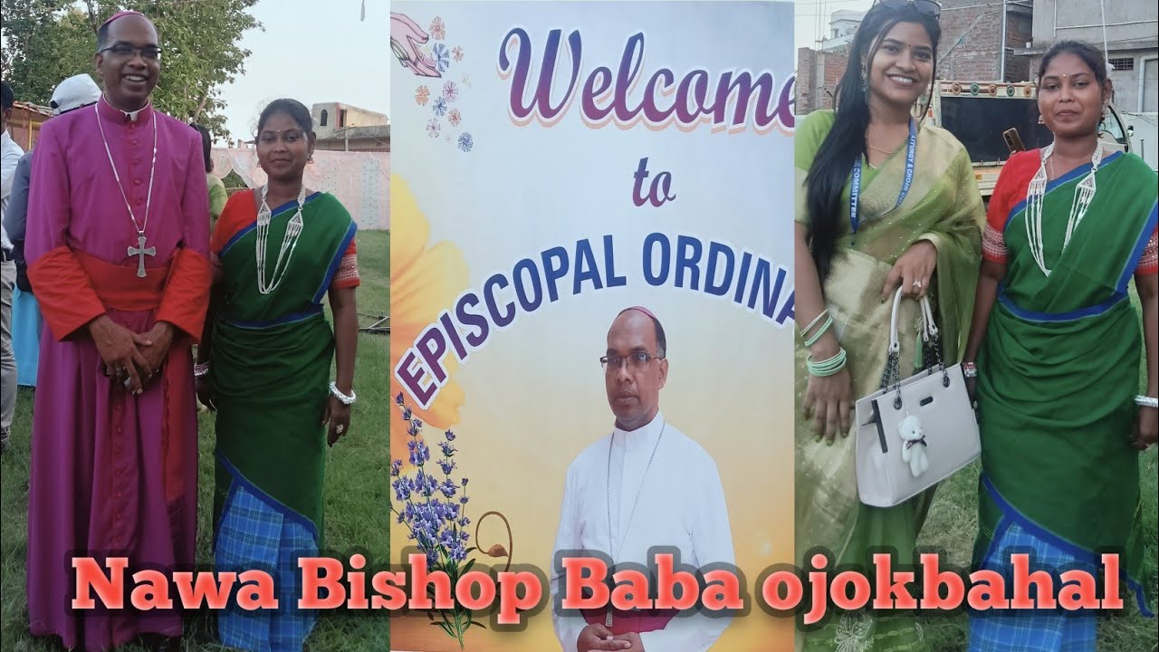 Episcopal ordination// Rev. Sonatan kisku  // At St. Joseph's school Dumka