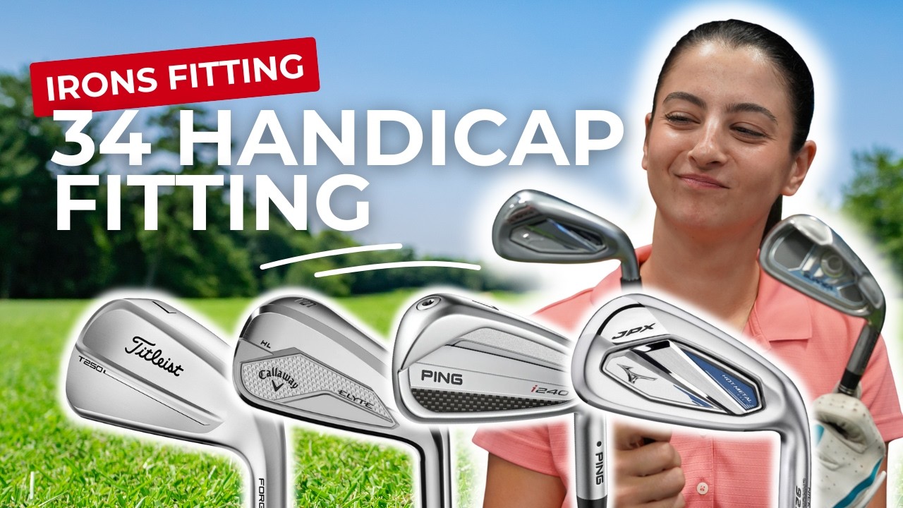 Beginner Golfer Iron Fitting: Finding the Launch & Spin SWEET Spot!!