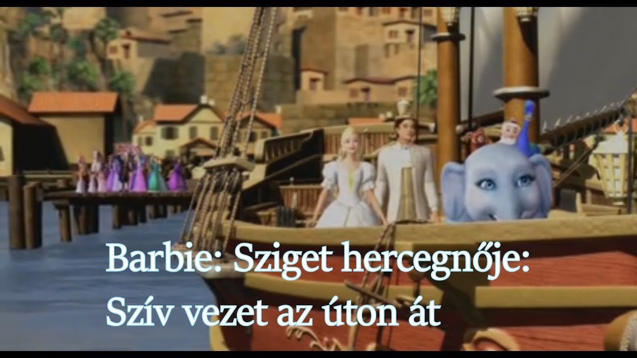 Barbie: Sziget hercegnője - Szív vezet az úton át (dalszöveg)