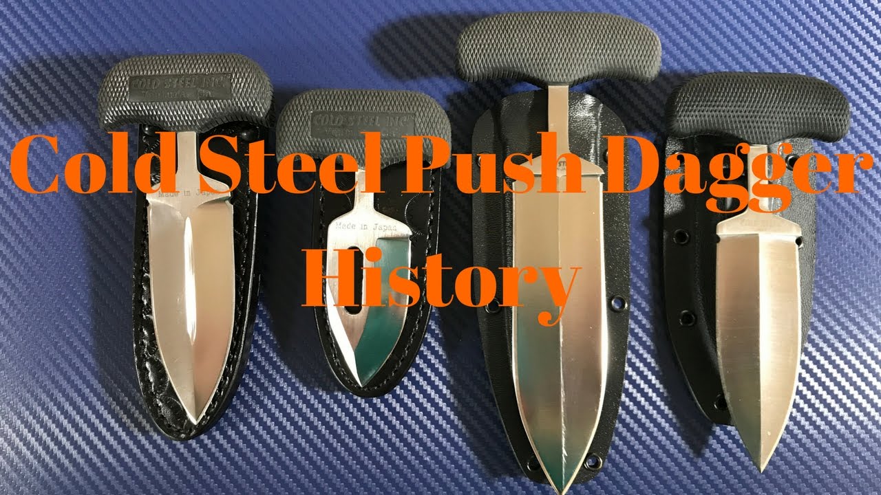 Cold Steel Push Daggers history  review