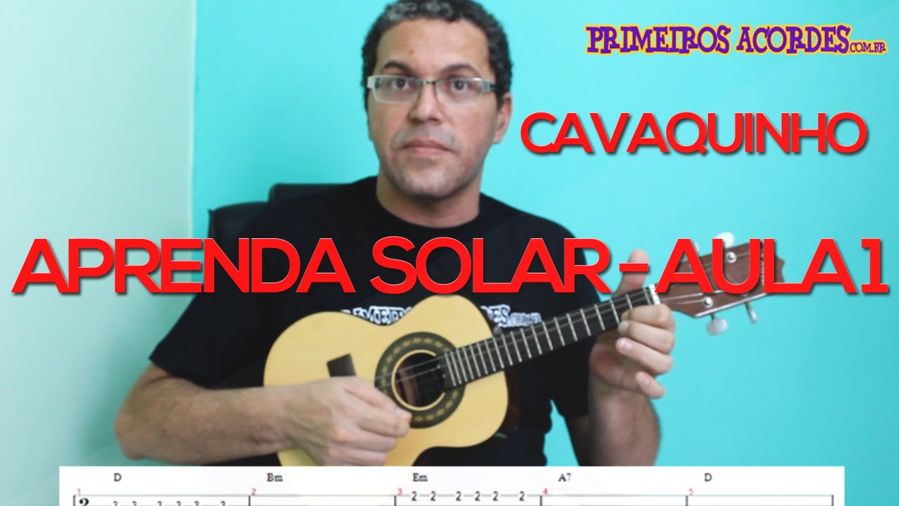 Aprenda a solar no cavaquinho - aula 1